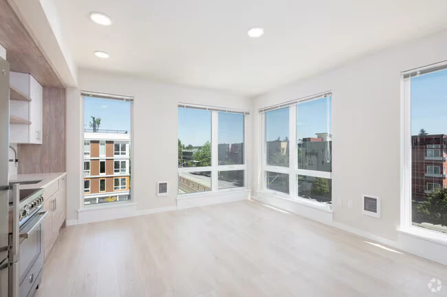 Urban One-Bedroom Green Leaf Encore-305 floor plan